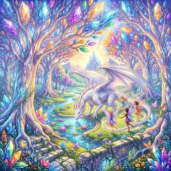 Atelier Dragons et Médecine des Arbres de Cristal - Vie et émotions | Coutiaux thérapeute quantique près de Montauban